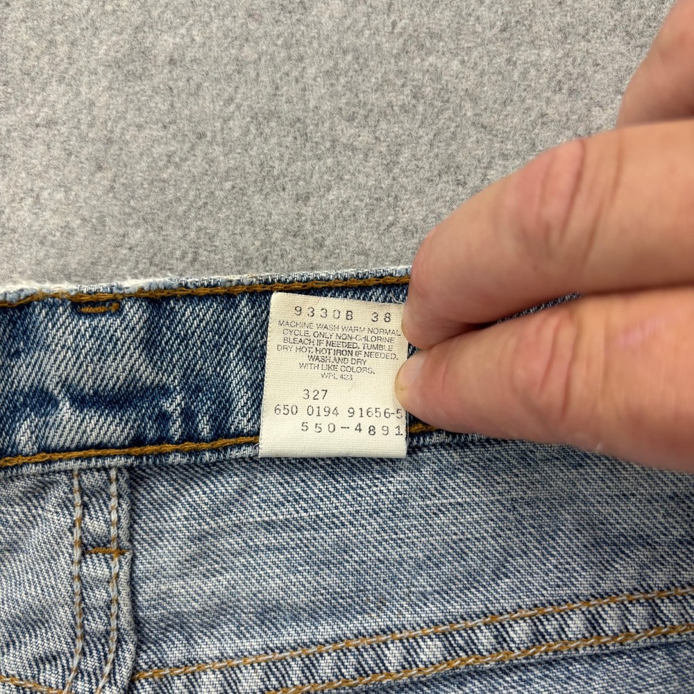 Vintage 90s Levis 550 Jeans Mens 32x31 (Tag 33x32) Thrashed Grunge 1999 *FLAWS - Picture 12 of 14
